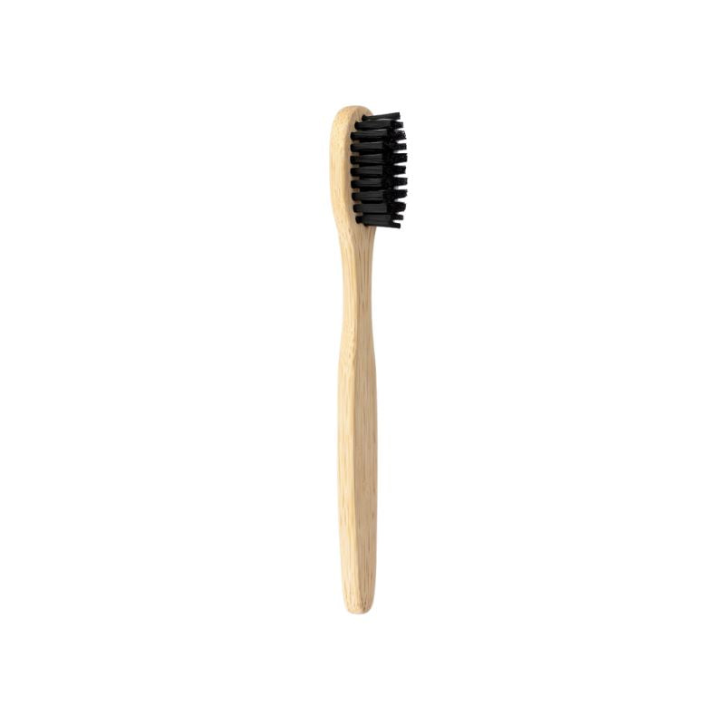 Bamboo edge brush with firm bristles for styling baby hairs and locs | Shop L'ABC Des Locs