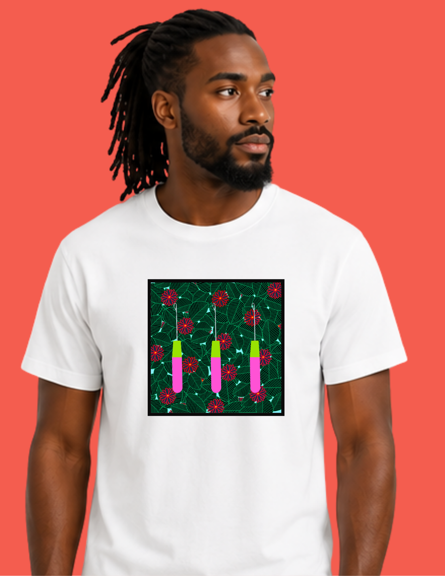 Crochet inspired T-Shirt