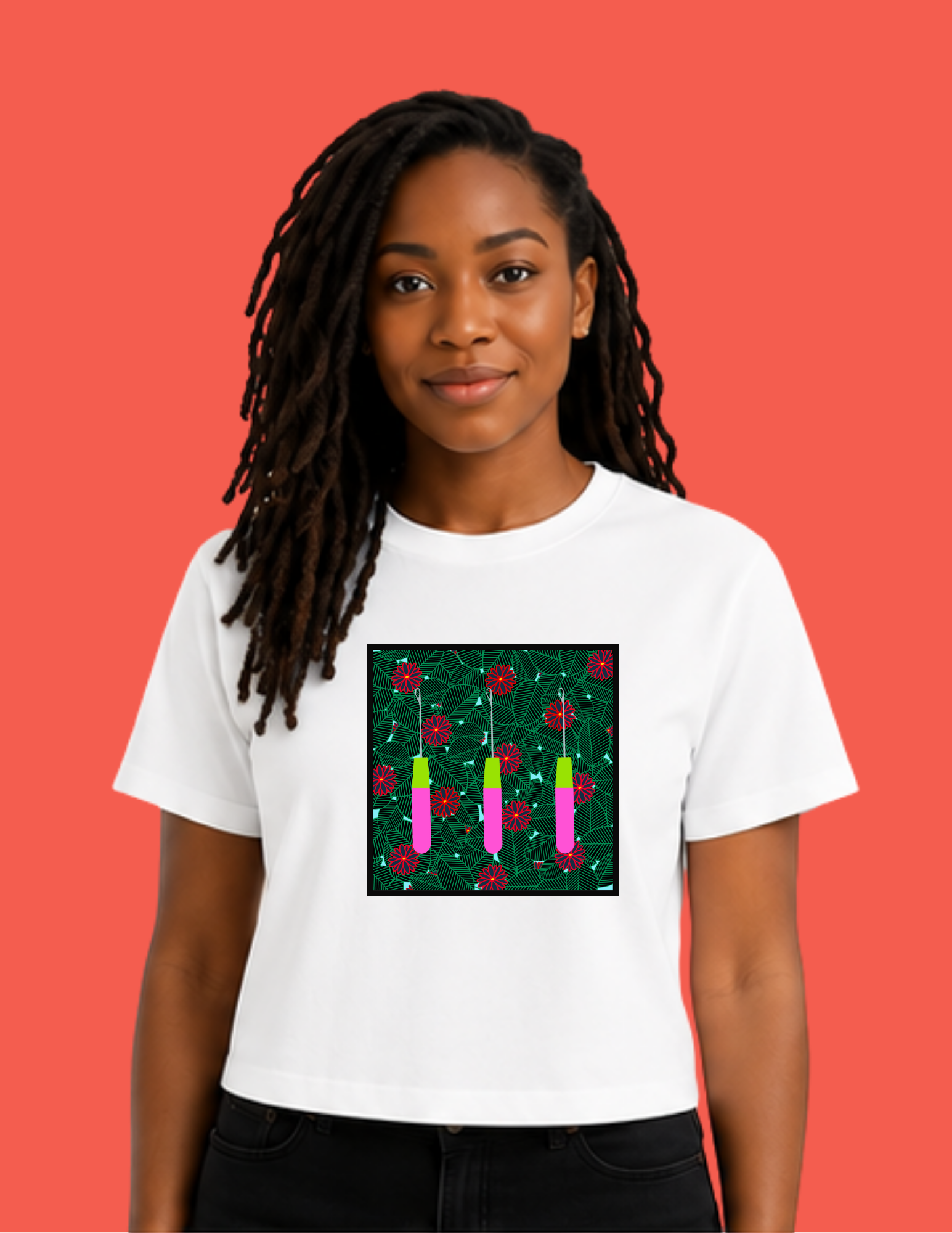Crochet inspired T-Shirt