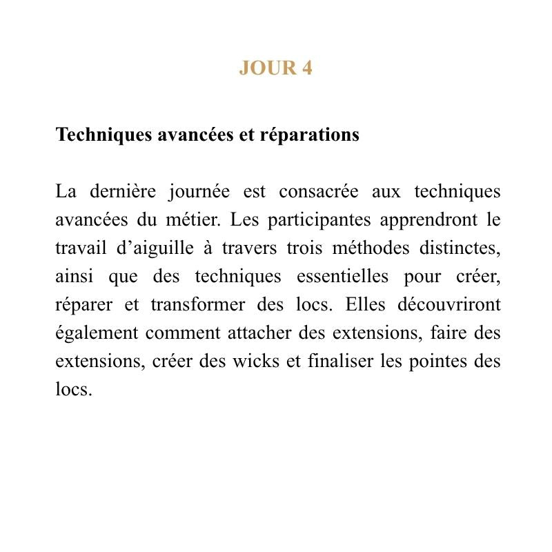 Master locs and microlocs classes in Montreal hands-on loc installation workshop | Shop L'ABC Des Locs